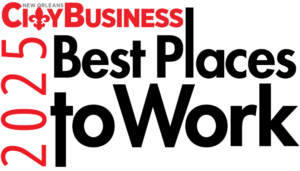 New Orleans CityBusiness Best Places to Work 2025 Logo